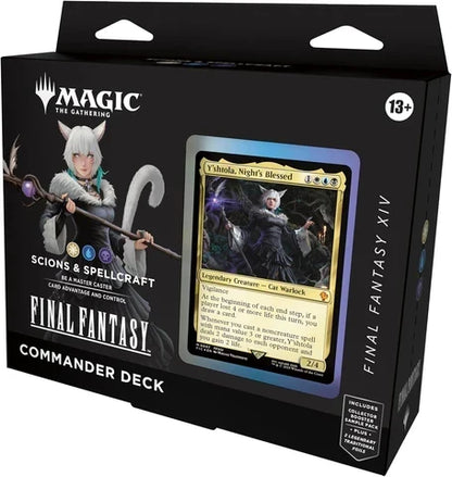 Magic: The Gathering TCG: Final Fantasy Commander Decks - Complete  Set of 4