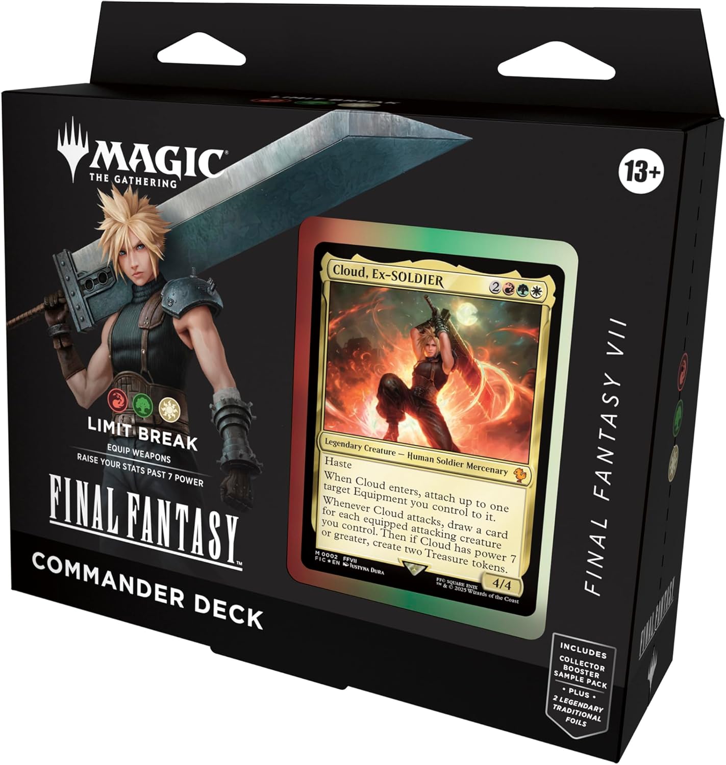 Magic: The Gathering TCG: Final Fantasy Commander Decks - Complete  Set of 4