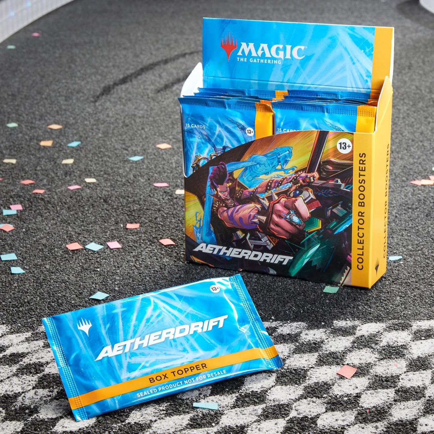 Magic: The Gathering TCG: Aetherdrift Collector Booster Box - 12 Packs