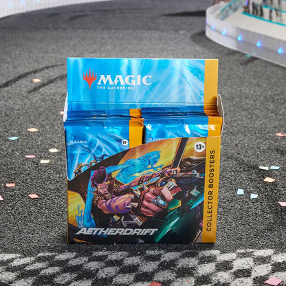 Magic: The Gathering TCG: Aetherdrift Collector Booster Box - 12 Packs