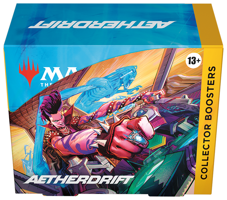 Magic: The Gathering TCG: Aetherdrift Collector Booster Box - 12 Packs