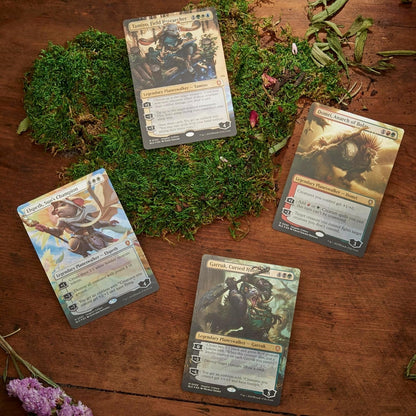 Magic: The Gathering TCG: Bloomburrow Commander Deck Bundle - 4 Deck Set