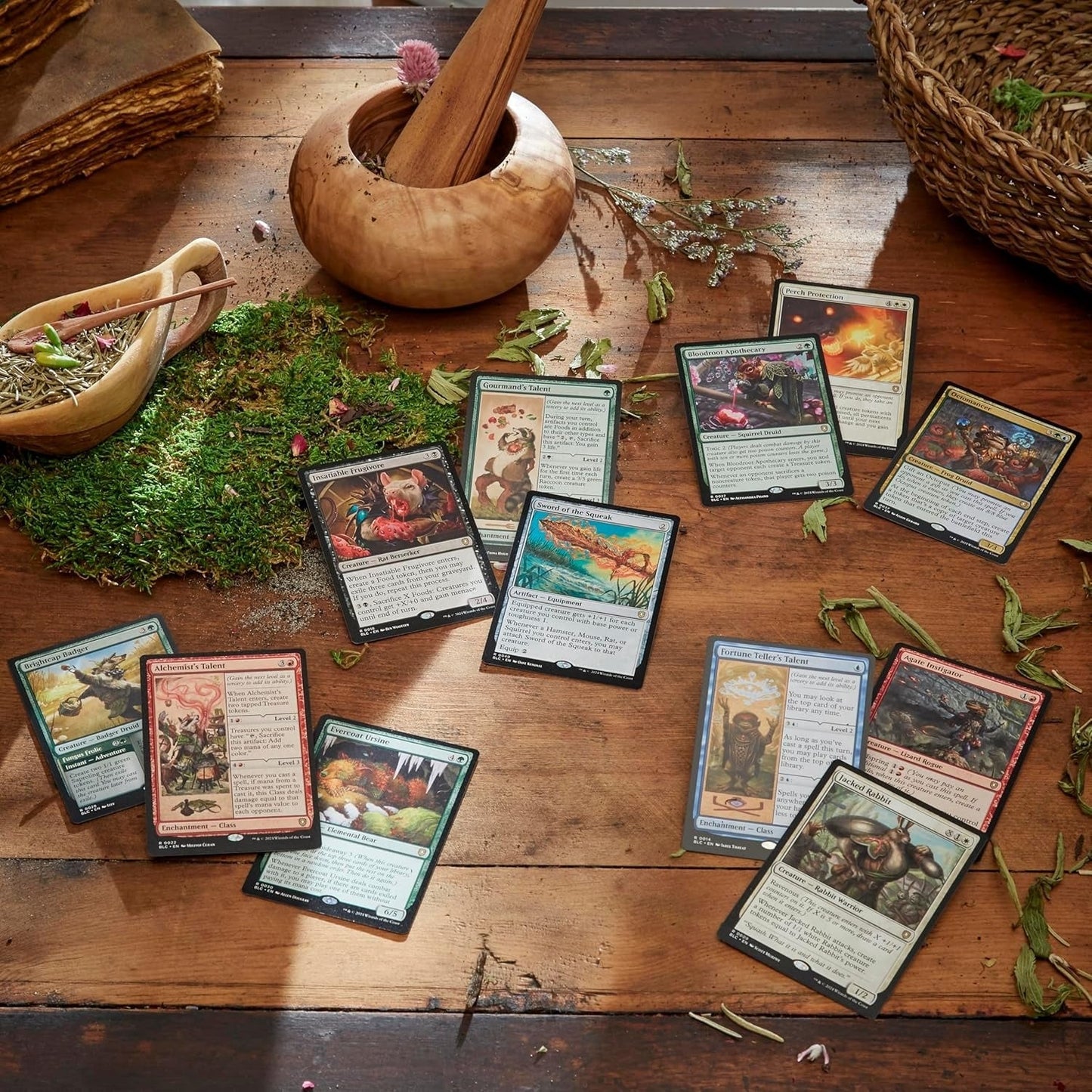 Magic: The Gathering TCG: Bloomburrow Commander Deck Bundle - 4 Deck Set