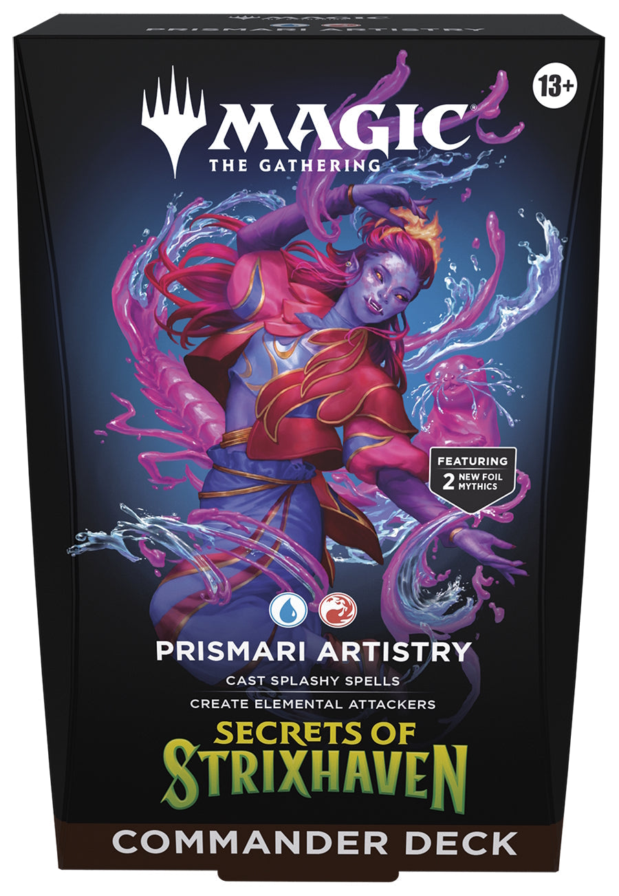 Magic: The Gathering TCG: Secrets of Strixhaven Commander Decks - Set of 5