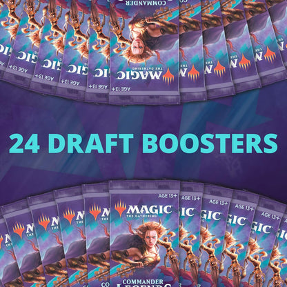 Magic: The Gathering TCG: Commander Legends Draft Booster Box - 24 Booster Packs