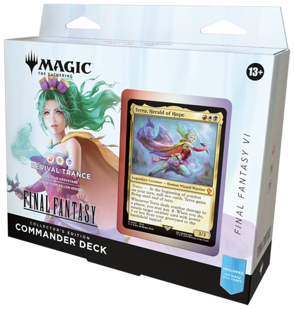 Magic: The Gathering TCG: Final Fantasy Collector Premium Edition Commander Decks - Includes All 4 Surge Foil Decks