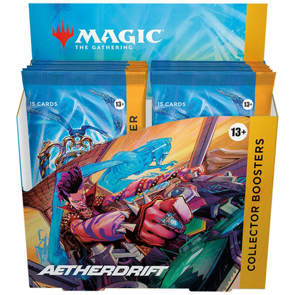 Magic: The Gathering TCG: Aetherdrift Collector Booster Box - 12 Packs