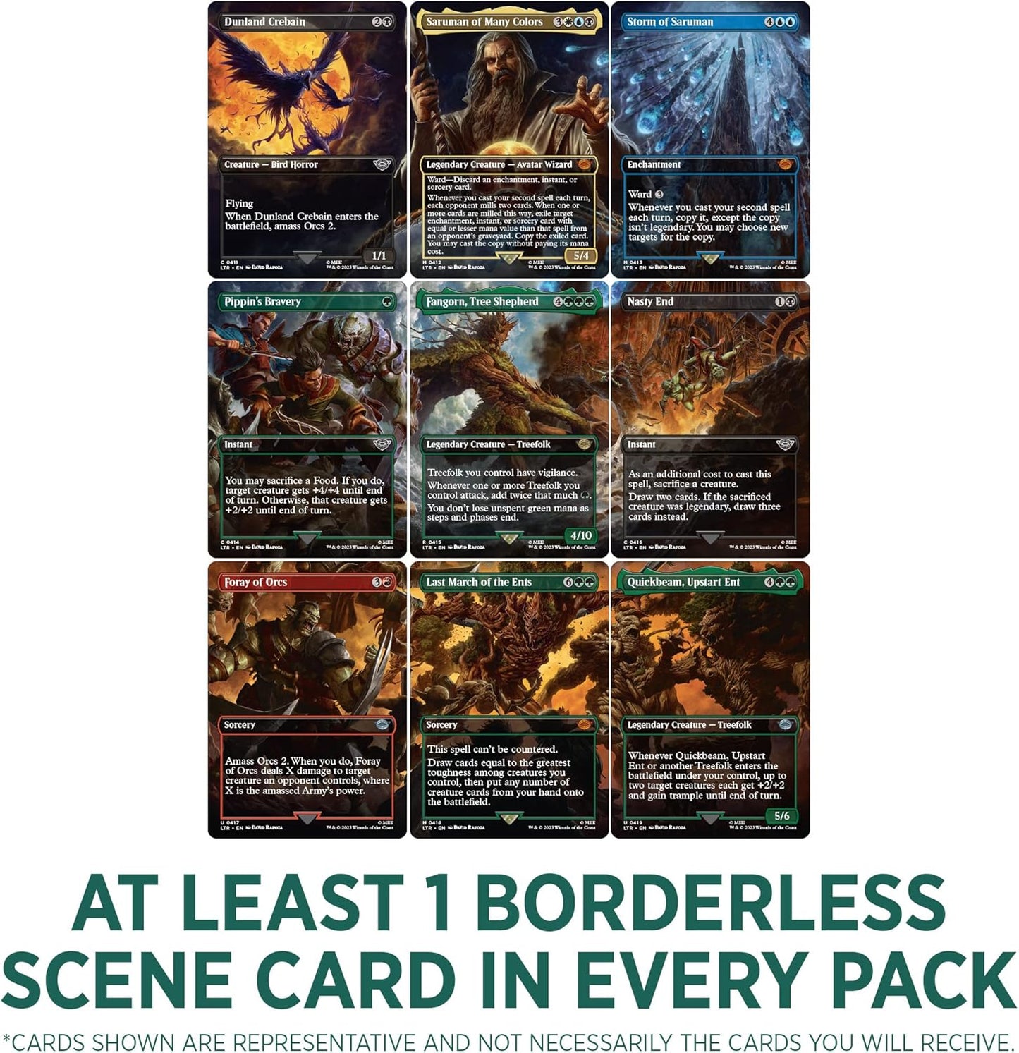 Magic: The Gathering TCG: The Lord of The Rings: Tales of Middle-Earth Collector Booster Box - 12 Packs + 1 Box Topper Card