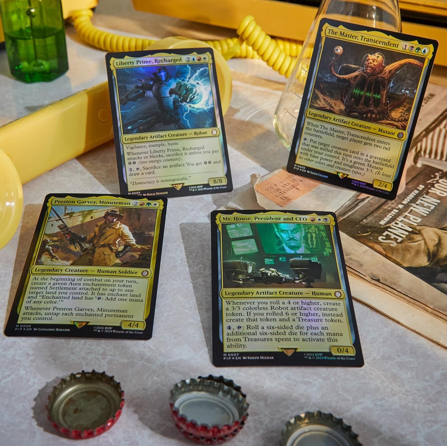 Magic: The Gathering TCG: Fallout Commander Decks - Set of 4