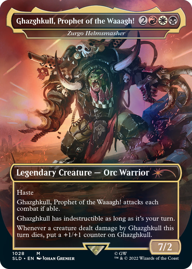 Magic: The Gathering TCG: Secret Lair x Warhammer 40,000: Orks - FOIL