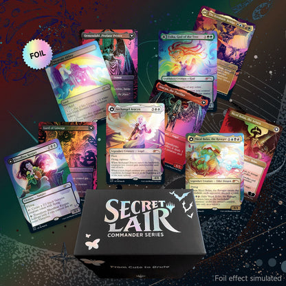 Magic: The Gathering TCG: Secret Lair Commander Deck - From Cute to Brute - Foil Edition
