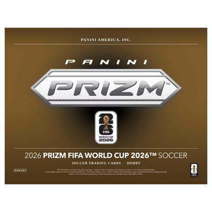 2026 Panini Prizm FIFA World Cup Soccer Hobby 12 Box Case