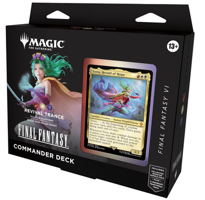 Magic: The Gathering TCG: Final Fantasy Commander Decks - Complete  Set of 4
